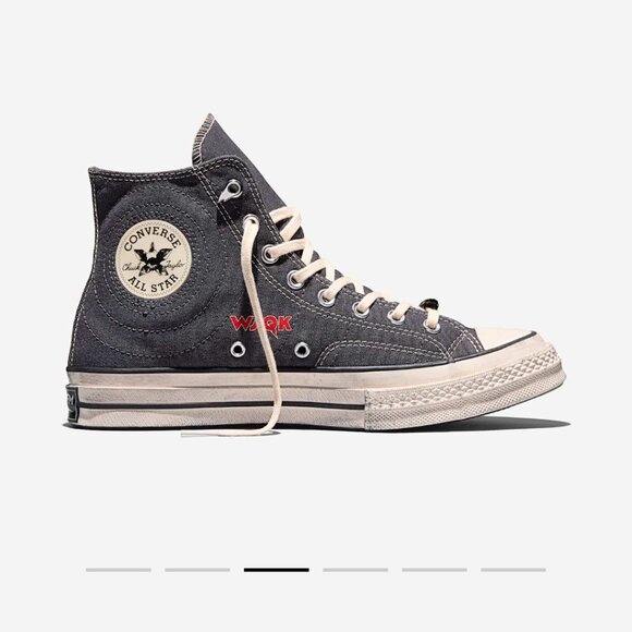 Converse x Stranger Things Chuck 70, A17933C, Magnet/Black/Tomato, M 10 W 12 New - Picture 6 of 12